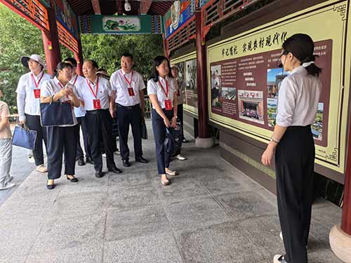 哈尔滨广厦学院：西柏坡精神研学，走好新时代赶考路