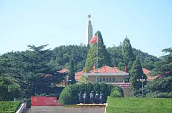 西柏坡红色培训基地现场教学